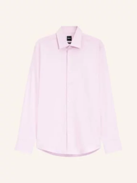 Boss Košile Joe Regular Fit světle růžová