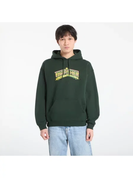 Hanorac cu glugă Thrasher verde