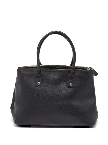 Geantă shopper Furla din piele negru