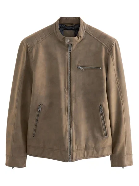 Next Přechodná bunda hnědá