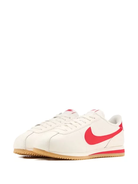 Sneakerși Nike Cortez din fleece roșu