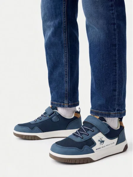 Beverly Hills Polo Club Sneakersy niebieski