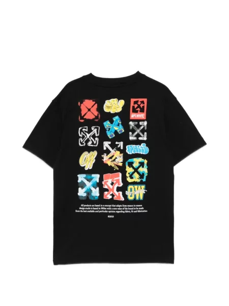 Dětské tričko Off-white bílé