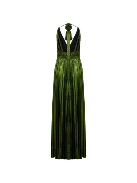 Rochie maxi Retrofete verde