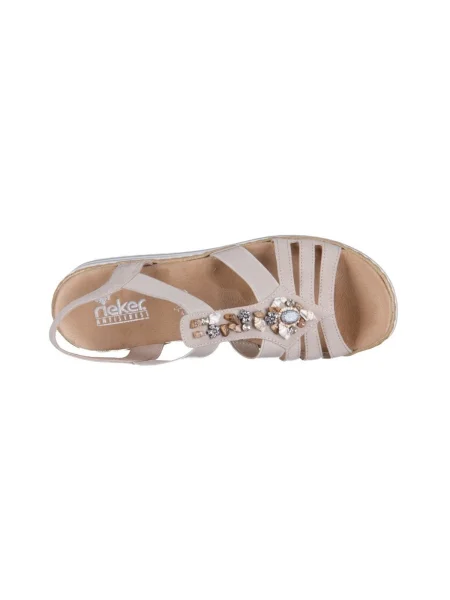 Pantofi Rieker bej