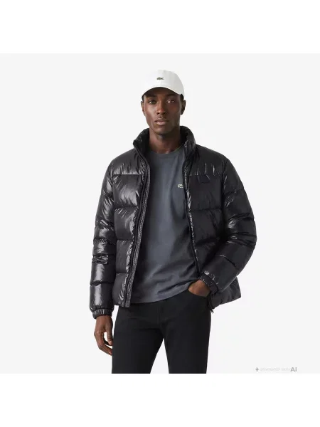 Lacoste Kurtka Z Długim Rękawem czarna