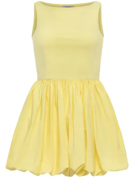 Mała mały sukienka mini Azeeza garniturowa żółta