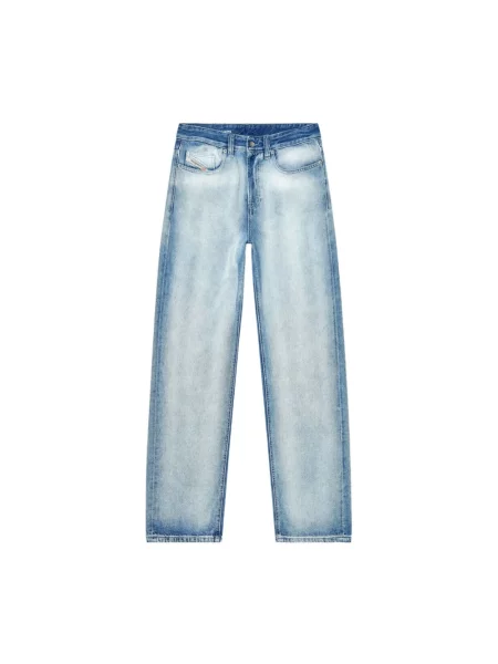 Proste jeansy Diesel niebieskie