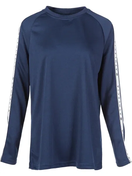 Athlecia Funkčné tričko Sella námornícka modrá biela