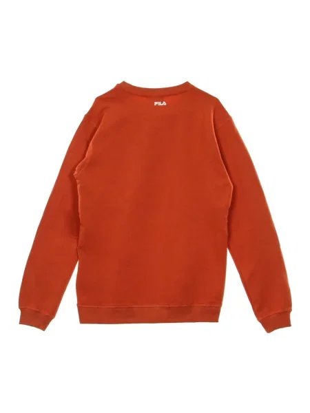 Bluza Fila z okrągłym dekoltem pomarańczowa