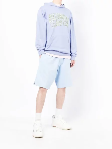 Bluza z kapturem dziecięca Billionaire Boys Club fioletowa