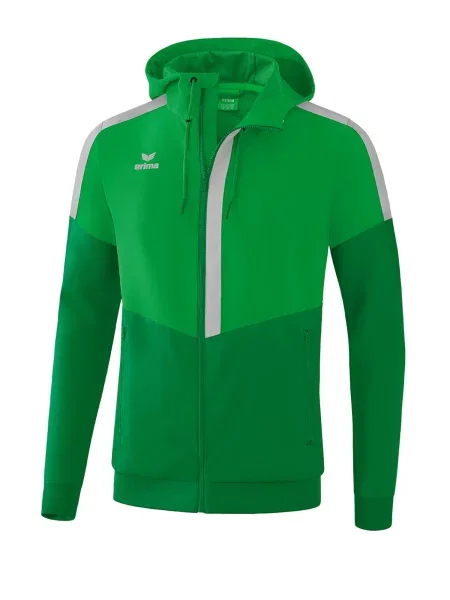 ERIMA Športna jakna / travnato / srebrna zelena
