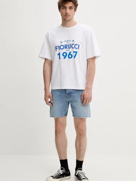 Джинсові шорти Fiorucci Light Blue Bermuda Denim Shorts сині