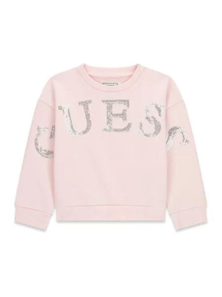 Guess Bluza jasny różowy