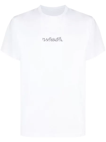 Tricou Maharishi cu imagine alb