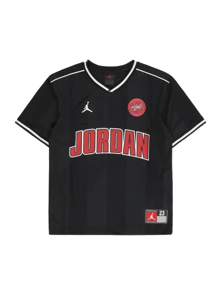 Jordan Tričko červená / černá bílá