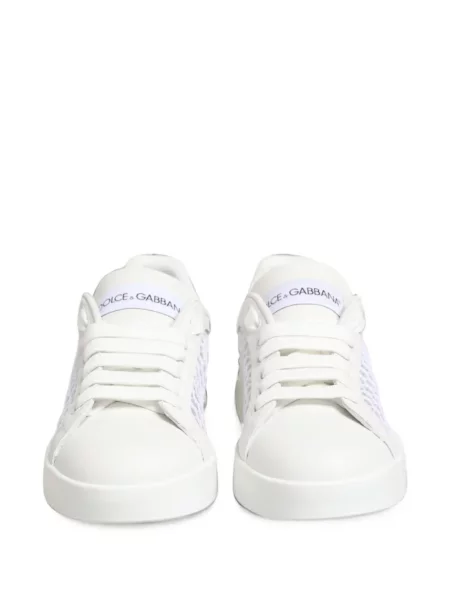 Top Dolce & Gabbana plasă alb