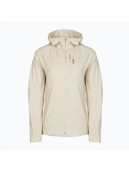Geacă de alergare pentru femei HOKA Skyflow Wind Jacket oat milk