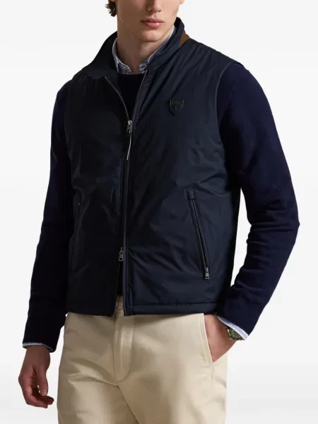 Gulerat șosete Polo Ralph Lauren de lână cu dungi negru