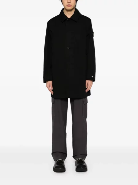Trenci Stone Island cu strasuri negru