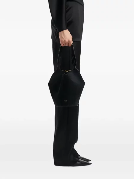 Geantă shopper Khaite alb