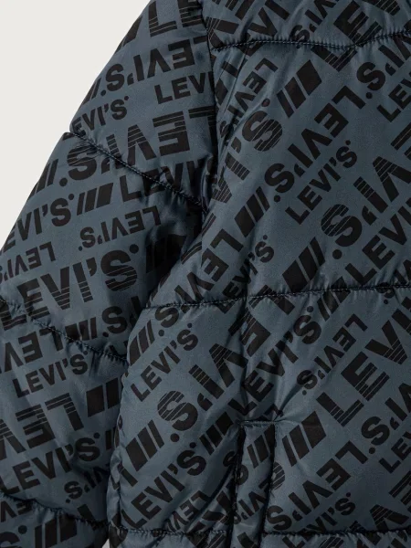 Levi's капитонирано яке за деца HEAVY WEIGHT PUFFER сиво