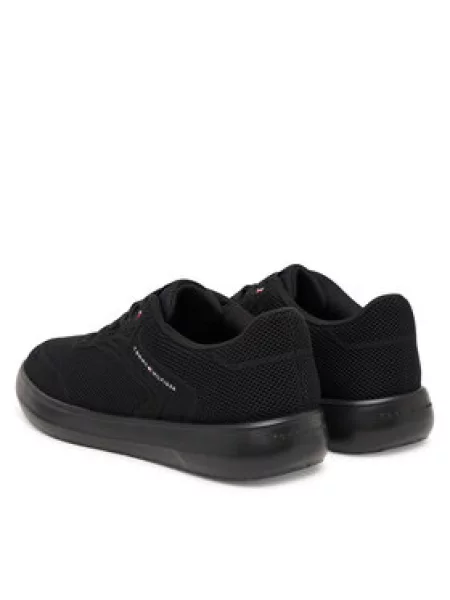 Sneakersy Tommy Hilfiger Th Modern Lightcup Knit čierna