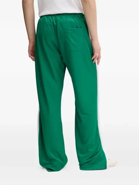Pantaloni Fiorucci cu dungi verde