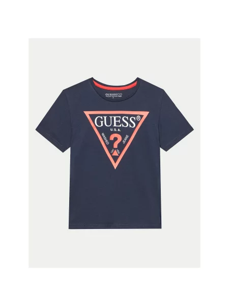 Guess T-shirt Plava bijela