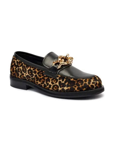 Marc Cain De piele pantofi loafer maro