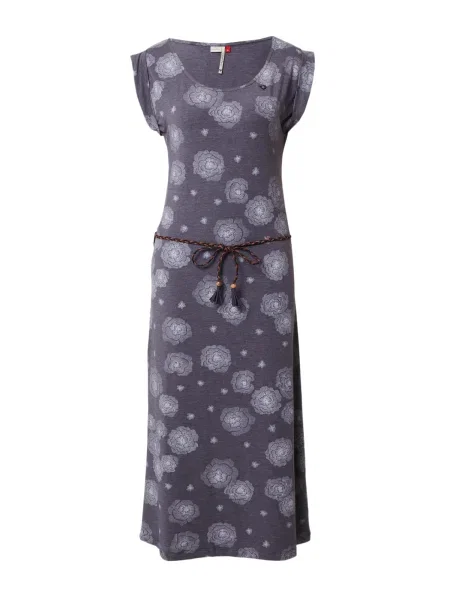 Ragwear Rochie de vară gri închis alb