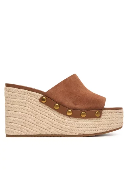 Espadryle MICHAEL Michael Kors brązowe
