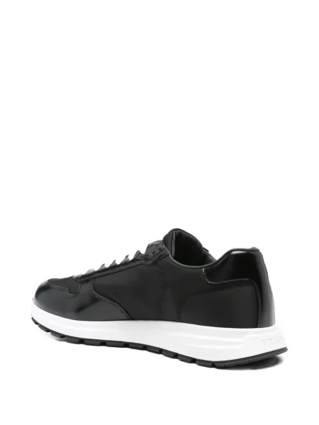 Sneakerși Prada din piele negru