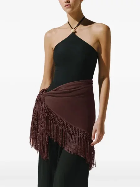Body Baobab cu gât halter negru