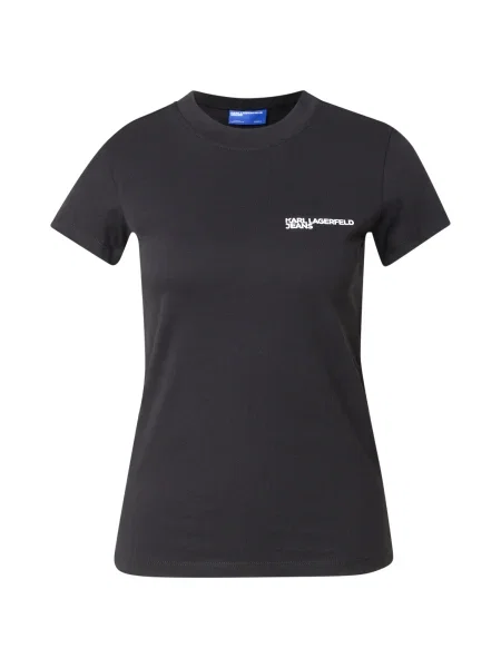 KARL LAGERFELD JEANS Tricou negru alb