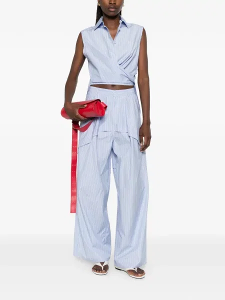 Pantaloni Loewe albastru