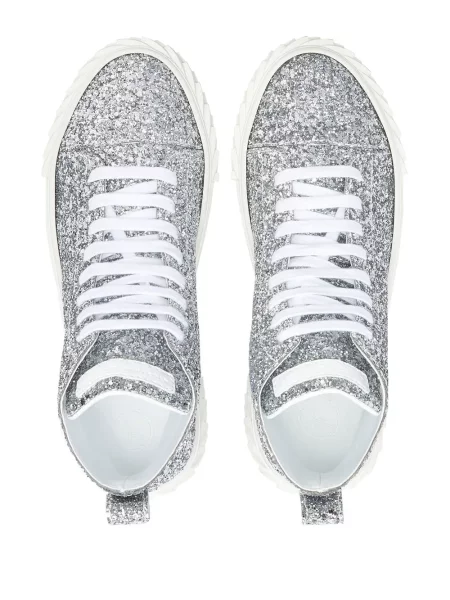 Sneakerși Giuseppe Zanotti argintiu