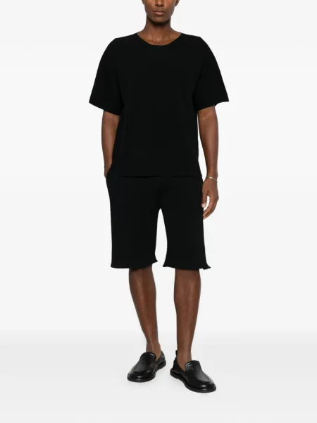 Шорти Homme Plissé Issey Miyake черно