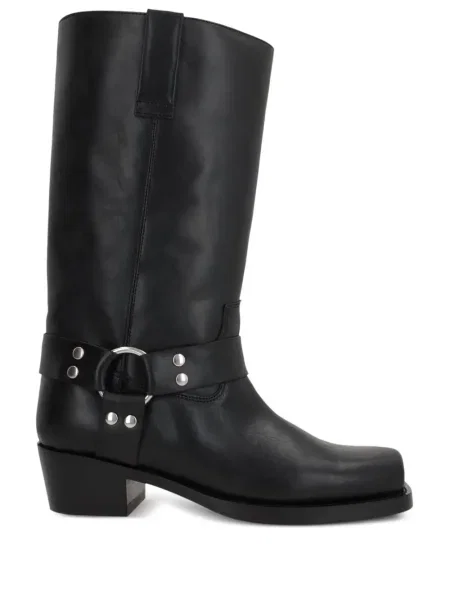 Botine Paris Texas din piele negru