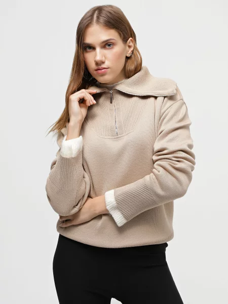 Braska Джемпер Без підкладки бежевий