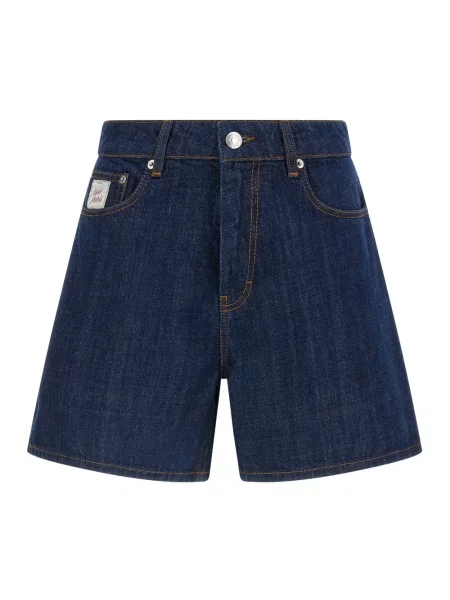 Bermudy Ami Paris niebieskie