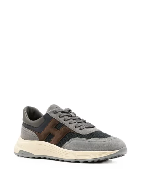 Sneakerși Hogan cu autograf gri