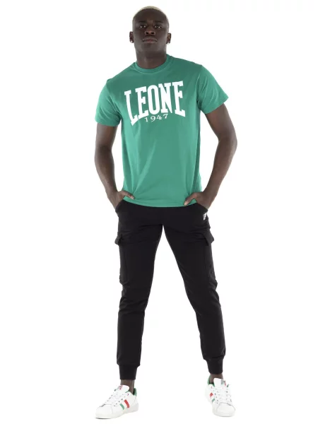 Leone Apparel koszulka z krótkim rękawem zielona