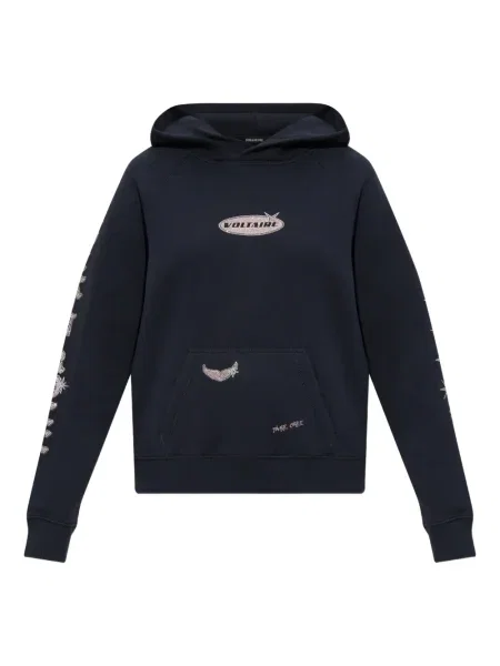 Hanorac cu glugă Zadig&voltaire albastru