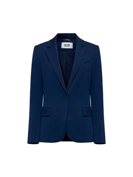 Marynarka Silvian Heach jednorzędowa niebieska