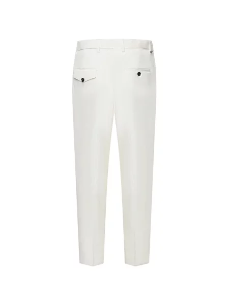 Cu centură pantaloni Be Able alb