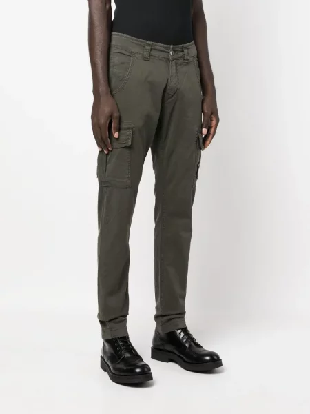 Pantaloni cargo Alpha Industries cu autograf gri