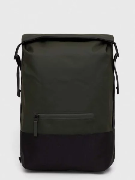 Rains plecak Backpacks duży gładki zielony