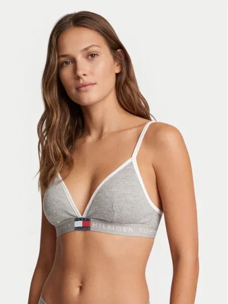 Tommy Hilfiger Biustonosz braletka jasny szary
