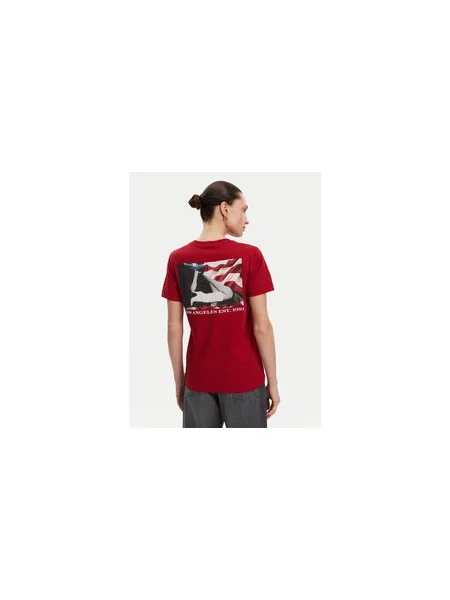Guess Póló Regular Fit piros